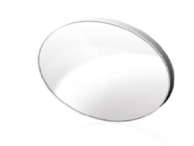 双凸透镜，D12.7mm，F=40.0 mm，材料：CaF2