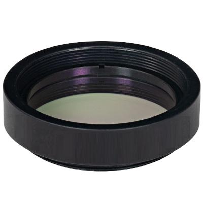 平凸透镜，D25.0 mm，F=100.0 mm，材料：N-BK7，AR/AR@650-1050 nm，安装于内径25.4 mm的标准透镜套筒