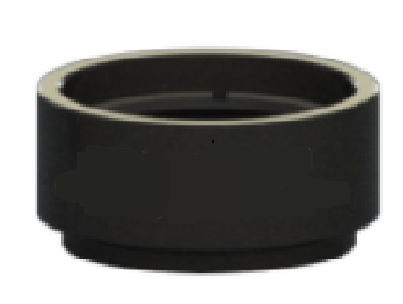 非球面聚光透镜，D=25.4 mm，F=16.0 mm，数值孔径：0.79，材料：B270，AR/AR@650-1100 nm，安装于内径25.4 mm的标准透镜套筒