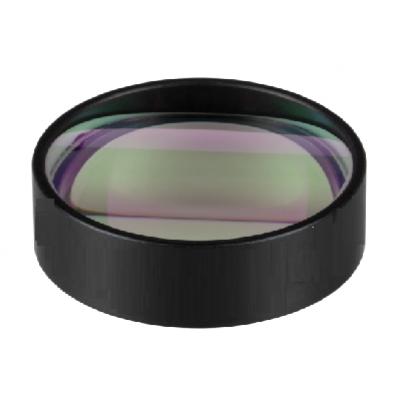 平凸圆形柱面透镜，N-BK7，D25.4mm，F=75.0 mm，已安装,未镀膜