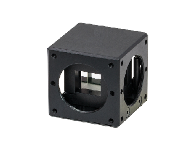 非偏振分束立方体，L=25.4 mm，分光比：50:50 R:T，材料：N-BK7，工作波长：400-700 nm，安装于30 mm的同轴立方体安装座